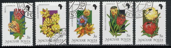 Венгрия /1990/ Флора / Цветы / 5 Марок