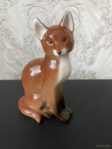 С рубля. Статуэтка Лиса. ЛФЗ