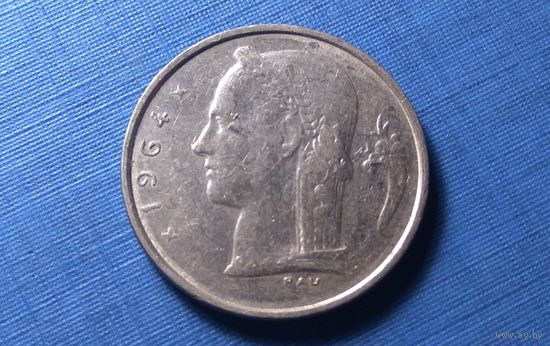 1 франк 1964 BELGIQUE. Бельгия. Единственное предложение на АУ!