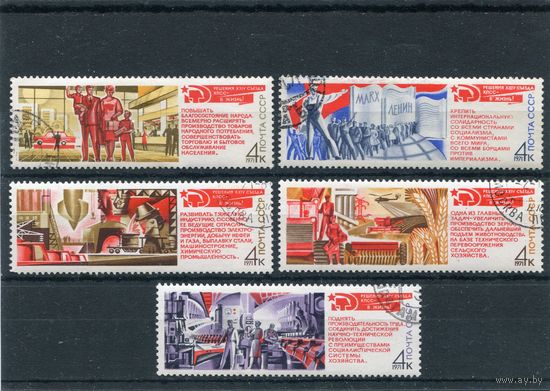 СССР 1971.. Решения съезда в жизнь