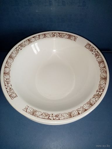 Тарелка 5 шт суповая глубокая СССР ЗиК Конаково одним лотом