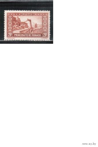 Монако-1933(Мих.121)   * (без клея) ,  Стандарт, Архитектура,
