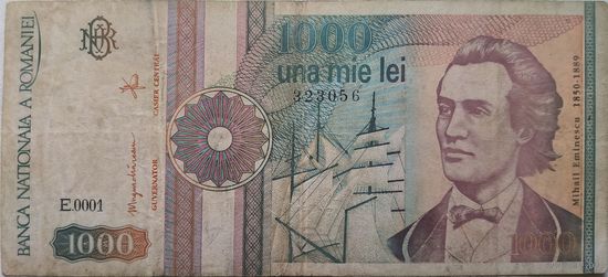 Румыния 1000 Лей 1991, VF 399