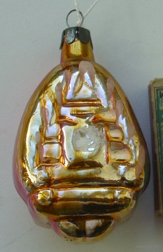 Ёлочная игрушка. Домик. Ш-55.