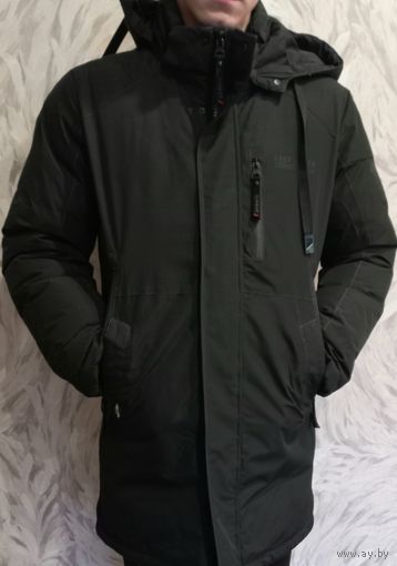 Куртка мужская, удлиненная, размер 48-50. Идеальное состояние!