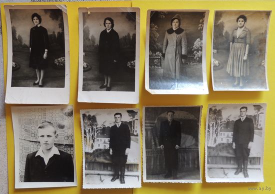 Фото "Дамы и джентльмены", 1950-1960-е гг., Беларусь. Цена за единицу