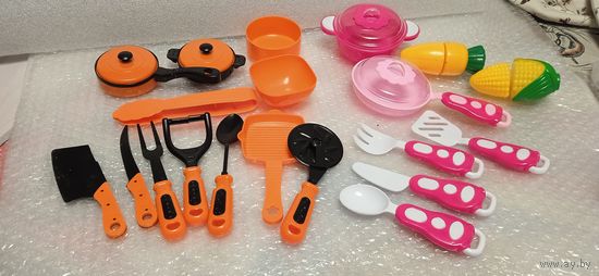 Посуда игрушечная. Цена за лот.