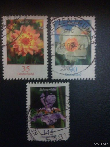 Германия. Цветы. 2006г. гашеная