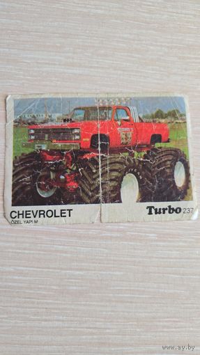 Вкладыша от жвачки TURBO 237