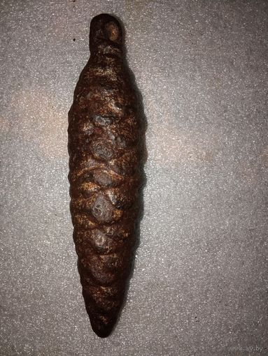 Старая гиря гирька шишка для часов