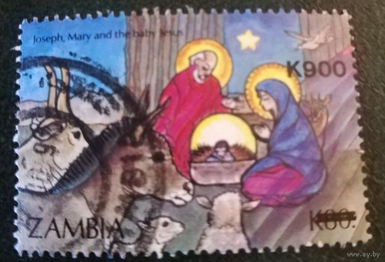 Замбия 1992  рождество
