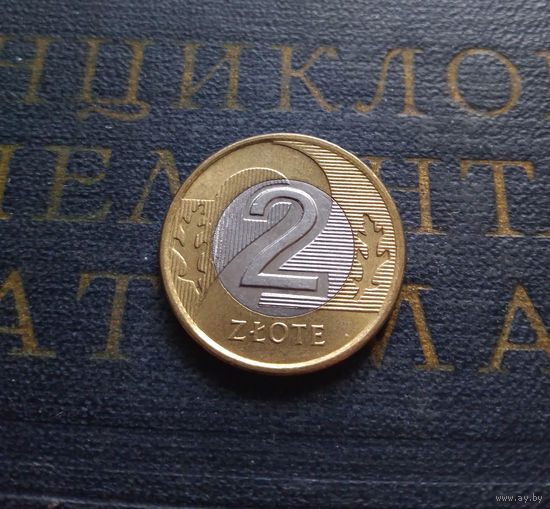 2 злотых 2005 Польша #01 aUNC