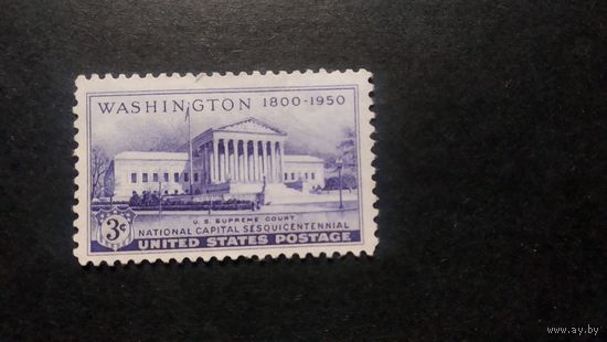 США\а92\1950  150-лет г. Вашингтону