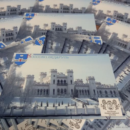 Открытка частного издания Дворец Пусловских в Коссово, 2026г. Чистая