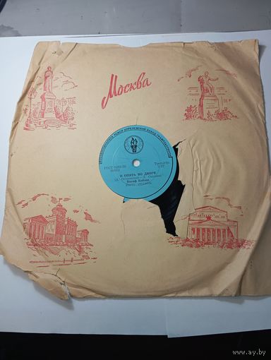 Граммафонная пластинка . Апрелевский завод . И опять во дворе , Ты мое земное притяжение .
