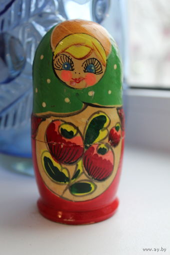 Матрешка расписная яркая СССР