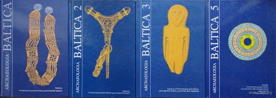 Витовт Казакевич "Балтийская Археология" - Archaeologia Baltica 4 тома