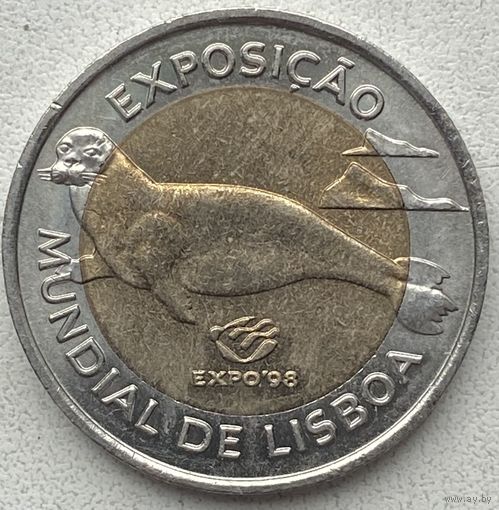 Португалия 100 эскудо 1997 г. Лиссабон ЭКСПО, 1998