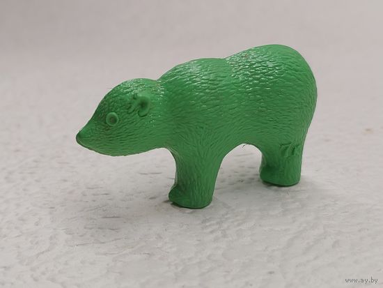 Фигурка "Медведь"(из колкого пластика),СССР
