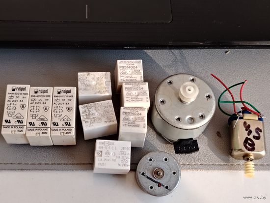 Реле и моторчики