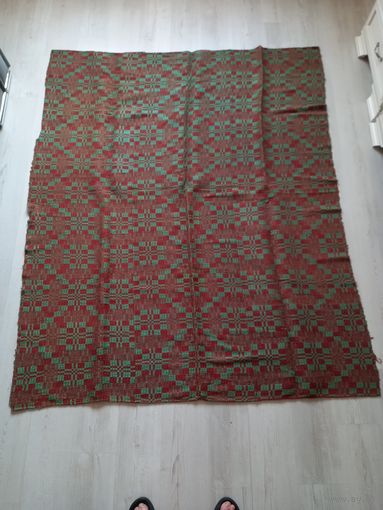Покрывало домотканое старинное