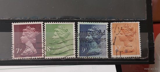 РАСПРОДАЖА. ВЕЛИКОБРИТАНИЯ 1975г. Полная серия. Гаш.