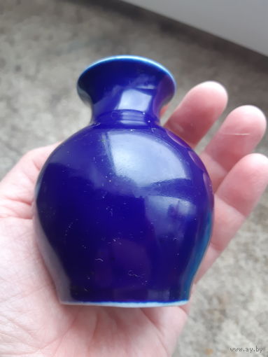 Ваза. Кобальт. Кисловодск. 50е гг.