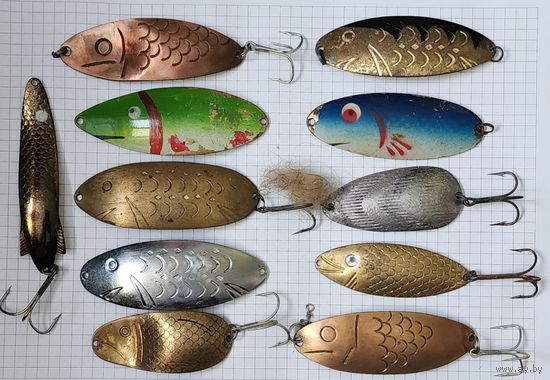 Блесна таурагский завод элементов вычислительных машин Литовская ССР любая на выбор поштучно