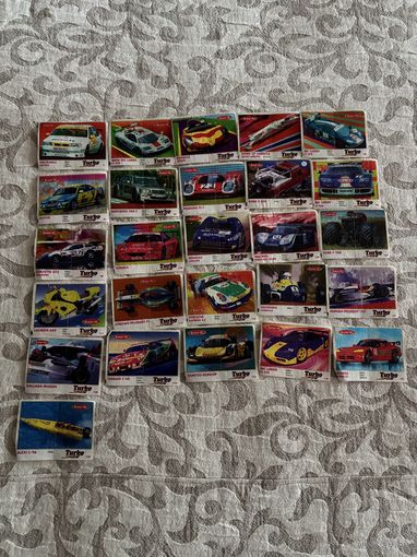 Вкладыши Turbo Sport (фиолетовый с красным обрамлением и градиентом)