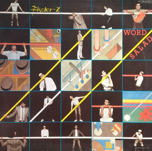 Fischer Z/Word  Salad/1979, UA, LP, EX, Germany