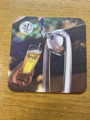 Подставка под пиво "Efes" No 4
