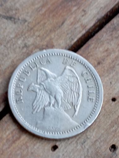 ЧИЛИ 20сентаво 1940 год