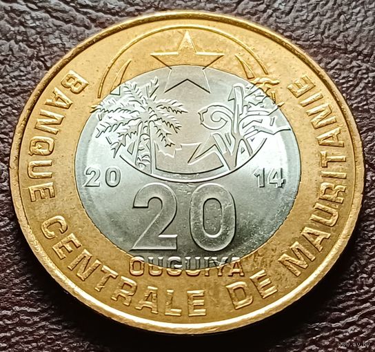 Мавритания 20 угий, 2014    ( 2-11-1 )