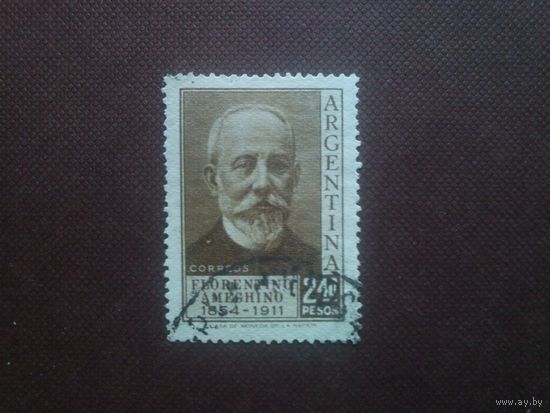 Аргентина 1956 г.Флорентино Амегино.