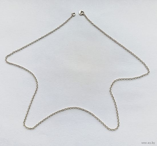 Цепочка, серебро. 45 см.