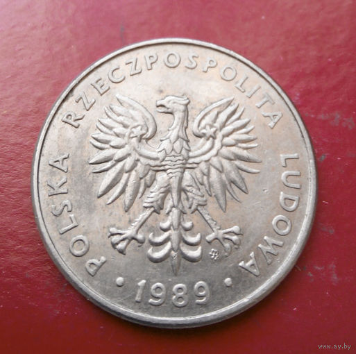 20 злотых 1989 Польша #02