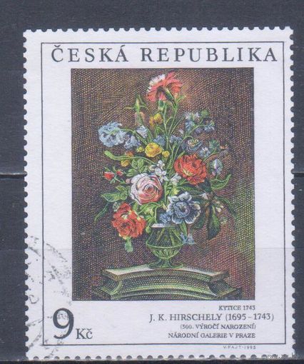 [486] Чехия 1995. Культура.Искусство.Живопись. Гашеная марка. 2