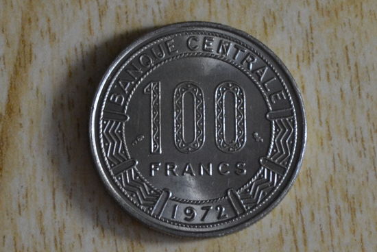 Камерун 100 франков 1972