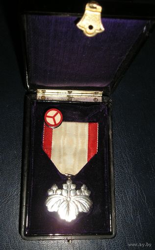 Япония, Орден "Восходящего Солнца" VIII Класса, Серебро