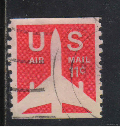 США Авиа 1971 Реактивный транспортный самолет Стандарт #1029С.