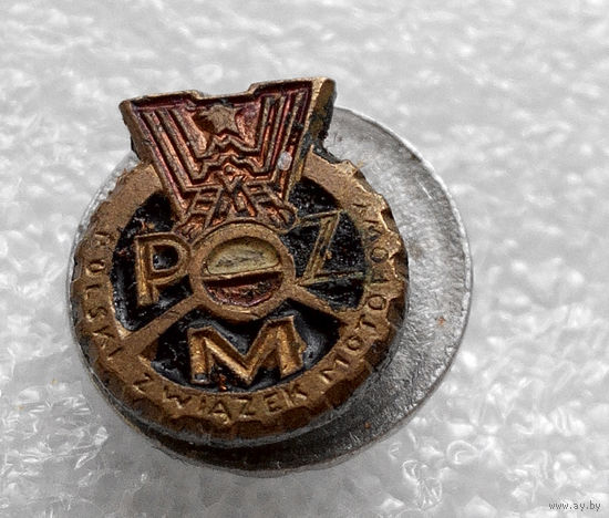 Знак. Польский автомобильный союз. PZM - Polski Zwiazek Motorowy #0170