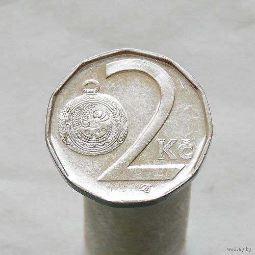 Чехия 2 кроны 2002