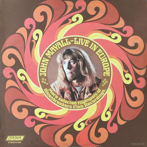 John Mayall – Live In Europe, LP 1971