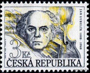 Чехия 1994 Фестиваль Традиционной Чешской Музыки  Дирижеры | Известные люди |композитор Я.Кубелик  Композиторы | Мужчины | Музыка | Музыкальные инструменты **