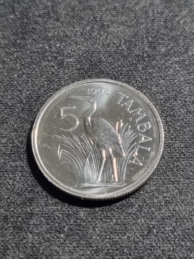 Малави 5 тамбала 1995 Unc