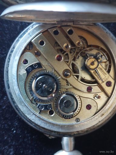 Часы карманные серебро
