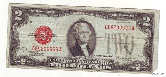 США, 2 доллара 1928 год -2