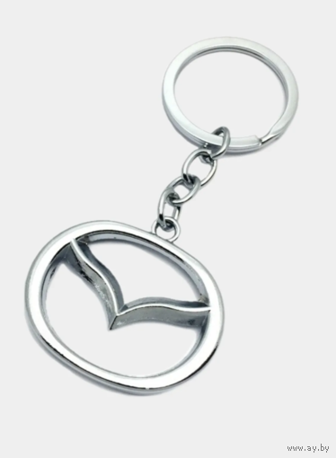 Брелок Mazda металл