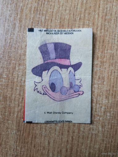 Вкладыши от жвачки Дональд Дак  - Walt Disney Company