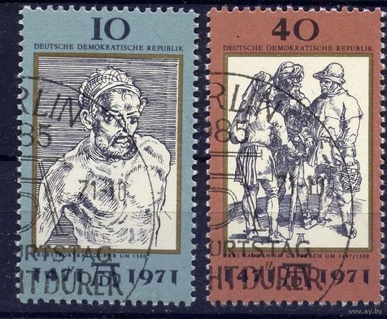 ГДР 1971 года 500-летию со дня рождения Альбрехта Дюрера Живопись  2 м